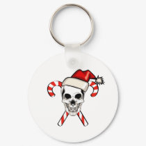 Santa Skull keychains