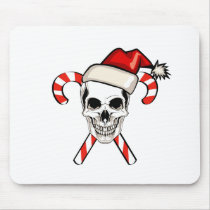Santa Skull mousepads