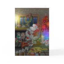 Santa Sleeps cards