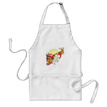 Santa Sleigh aprons by Hit_or_Miss Santa Sleigh aprons