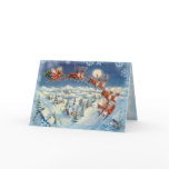 SANTA, SLEIGH & REINDEER by SHARON SHARPE Cards
