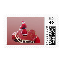 Santa Sleigh Stamp