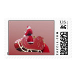 Santa Sleigh Stamp
