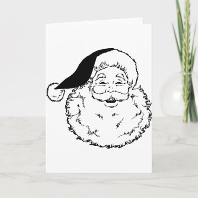 Santa Smiling cards