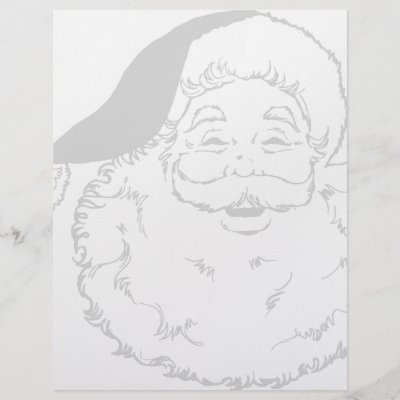 Santa Smiling letterhead