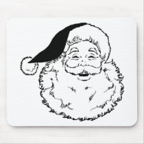 Santa Smiling mousepads