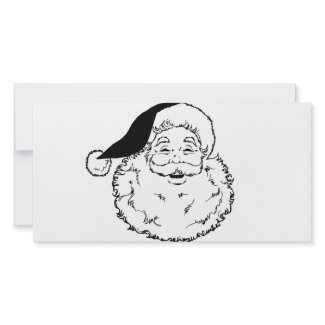 Santa Smiling photocard