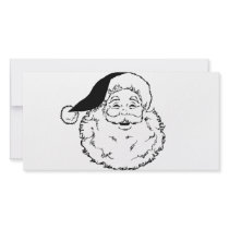 Santa Smiling Personalized Photo Card