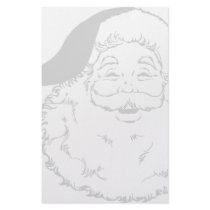 Santa Smiling stationery