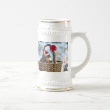 Santa Squirrel in Snow Coffee Mug