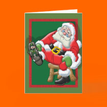 Santa stepped on the Elf cards
