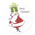 Santa stickers