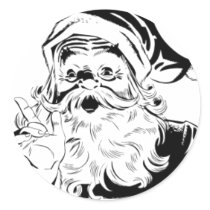 Santa Stickers