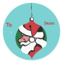Santa Stickers
