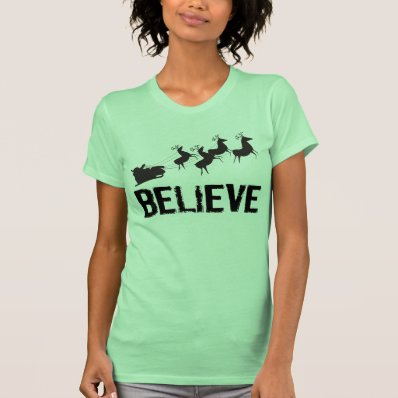 Santa, Still Believe Tshirts