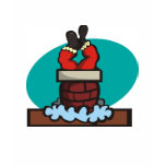 Santa stuck in chimney Santa stuck in chimney