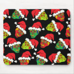 Santa Sugar Skulls Mousepads