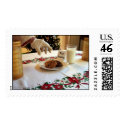 Santa Takes a Cookie postage