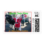 Santa Town Wave Stamp
