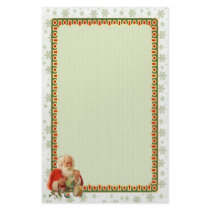 Santa Toy Maker stationery