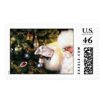 SANTA TREE postage