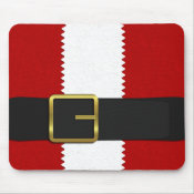 Santa Upclose Mousepad mousepad