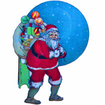 SANTA VINTAGE 3 photo sculptures by AiLartworks SANTA VINTAGE 3 photo sculptures
