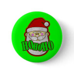 Santa Vintage Button