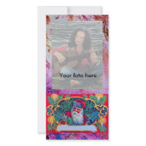 SANTA VINTAGE PHOTO CARDS