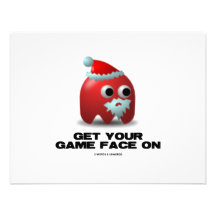 Santa (Virtual Game Face) Custom Invitation