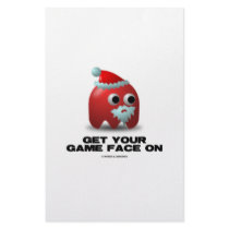 Santa (Virtual Game Face) stationery by wordsunwords Santa (Virtual Game Face) stationery