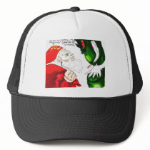 Santa vs. Mega-Grunch hats by makaku777 Santa vs. Mega-Grunch hats