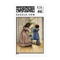 Santa Was Here postage