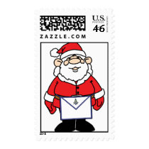 Santa Wears an Apron postage by masonicshop Santa Wears an Apron postage
