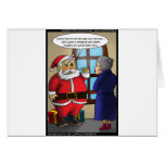 Santa & Wiki Leaks Funny Gifts Tees & Cards