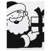Santa With a Present flyers by holiday_cheers Santa With a Present flyers