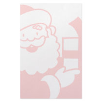Santa With a Present stationery
