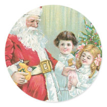 Santa With Children stickers by VictoriaShaylee Santa With Children stickers