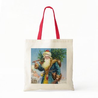 Santa with Fir Tree