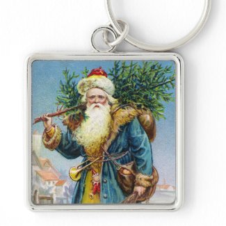Santa with Fir Tree