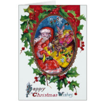 SANTA WITH GIFTS CARD