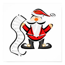 Santa with list posters by shopaholicchick Santa with list posters