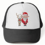 Santa with Rudolph Gifts