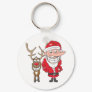 Santa with Rudolph Gifts