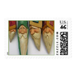 Santa Woodcarvings (No. 0701) postage