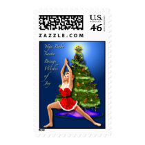 Santa Yoga Postage postage by YogaBabe Santa Yoga Postage postage