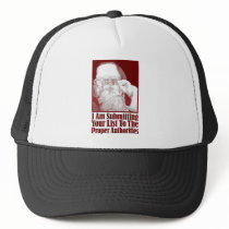 Santa, Your Christmas List, and The Authorities hats by divebargraphics Santa, Your Christmas List, and The Authorities hats