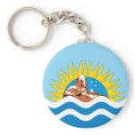 santacruz, Argentina Keychains