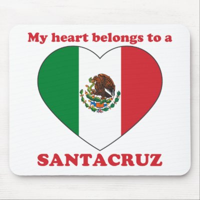 Santacruz Mouse Pads by ValentinesDayTshirts