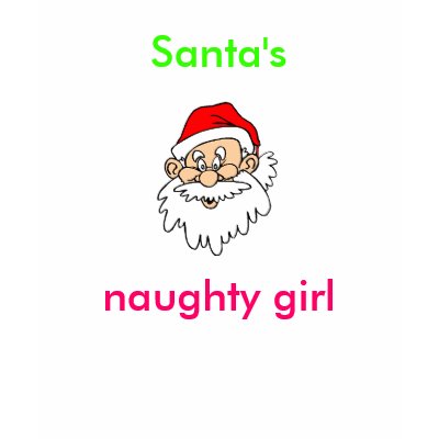 santaface[1], naughty girl, Santa's T-shirt by mjj442